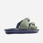 Sandalia flatform hielo de sintético para mujer - Verde
