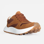 Tenis mague de cuero para mujer - Miel