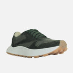 Tenis mague de cuero para mujer - Verde