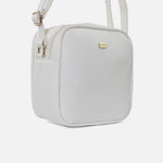 Bolso manos libres aylen de sintético para mujer - Hueso