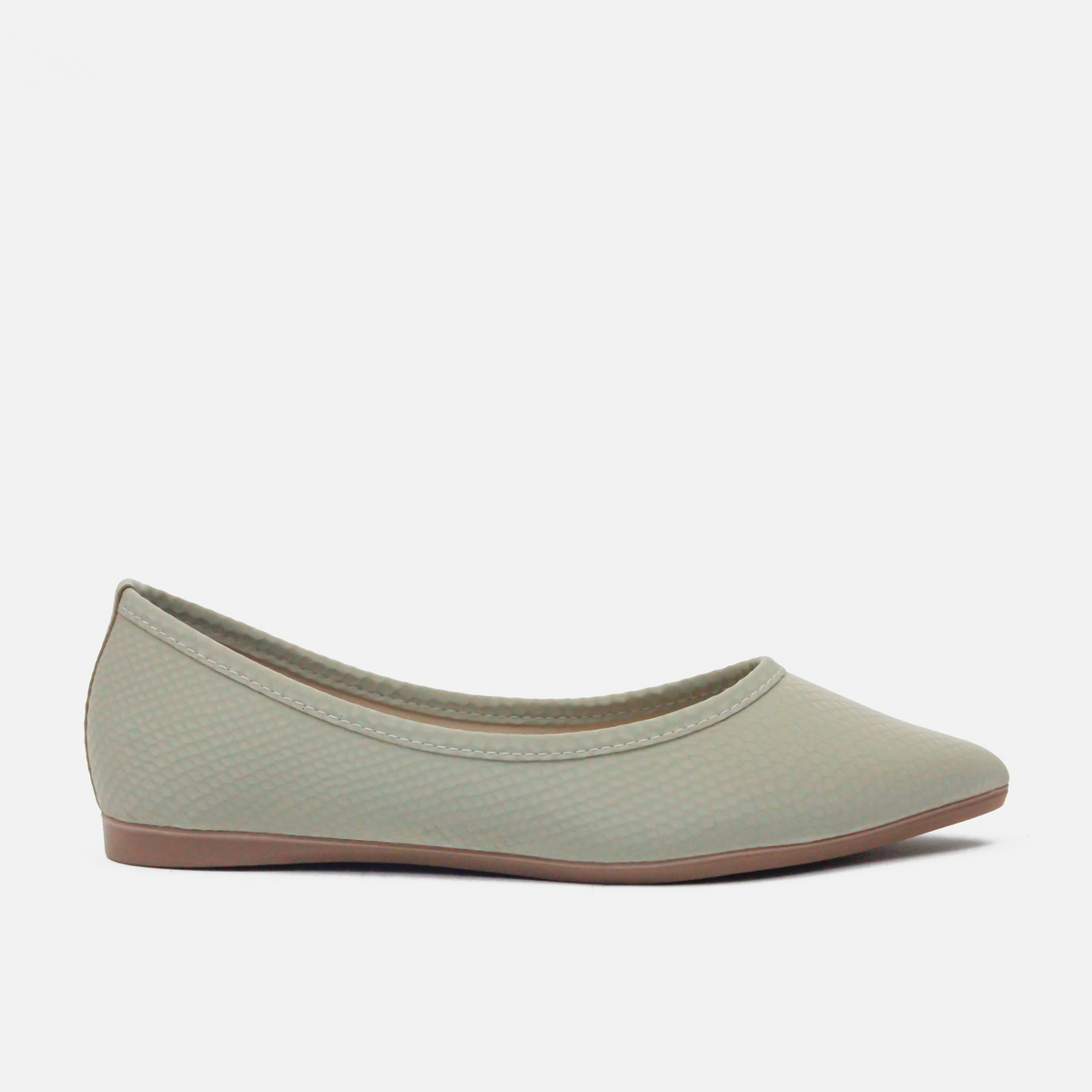 Baleta plana rosalba de sintético para mujer - Menta