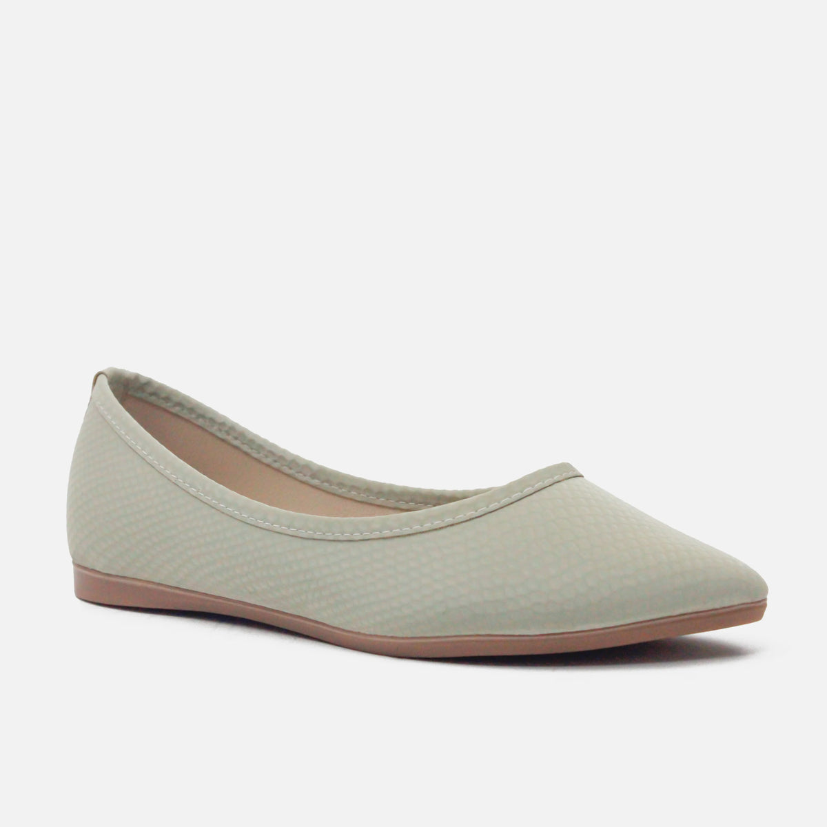 Baleta plana rosalba de sintético para mujer - Menta