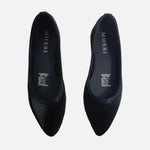 Baleta plana rosalba de sintético para mujer - Negro