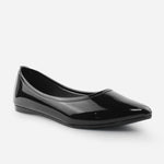 Baleta plana rosalba de sintético para mujer - Negro