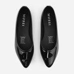 Baleta plana rosalba de sintético para mujer - Negro