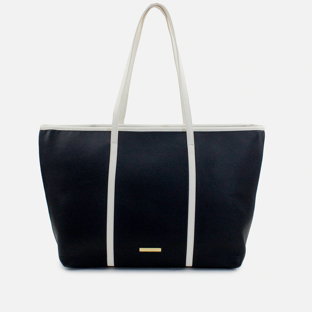 Cartera antonina   de cuero para mujer - Negro