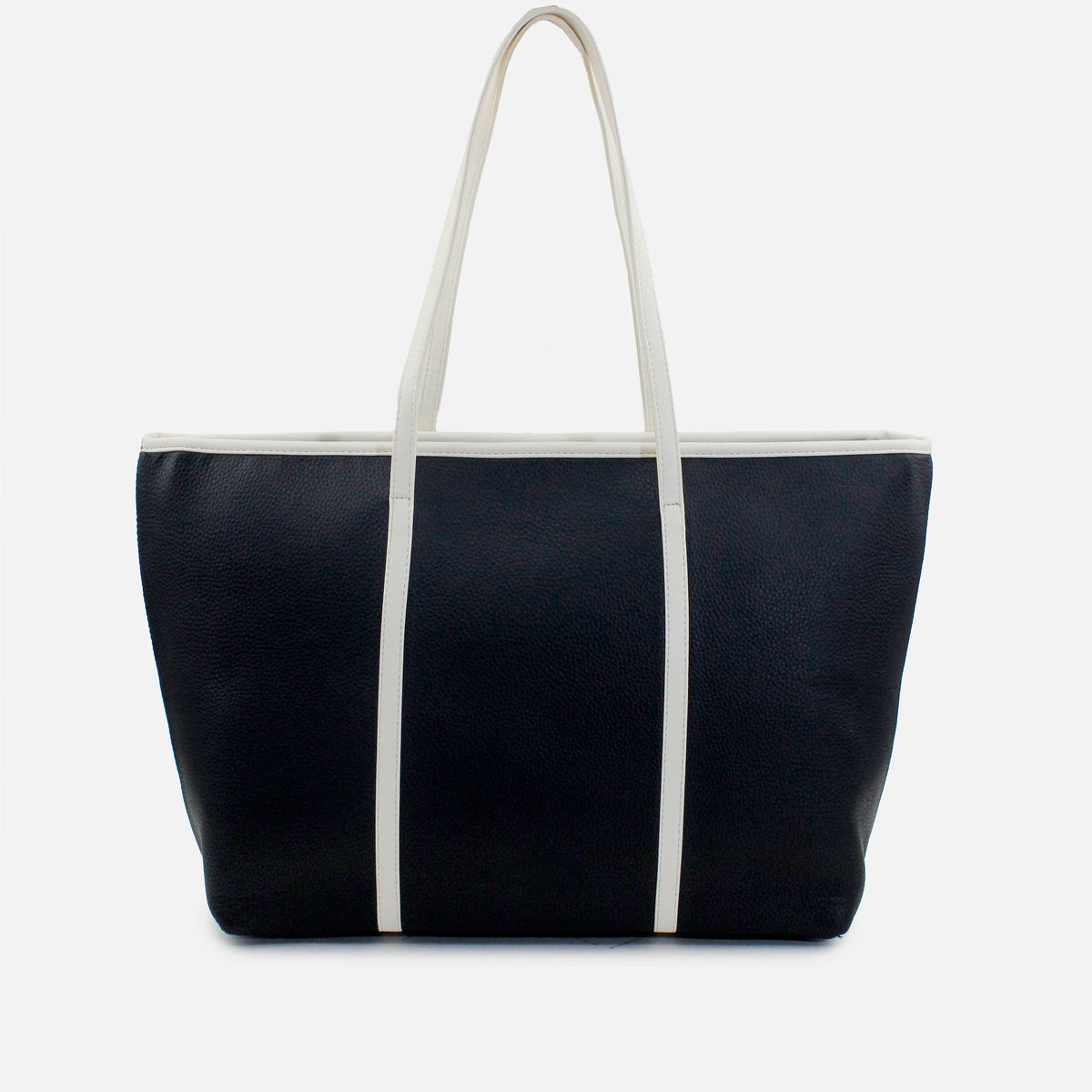 Cartera antonina   de cuero para mujer - Negro