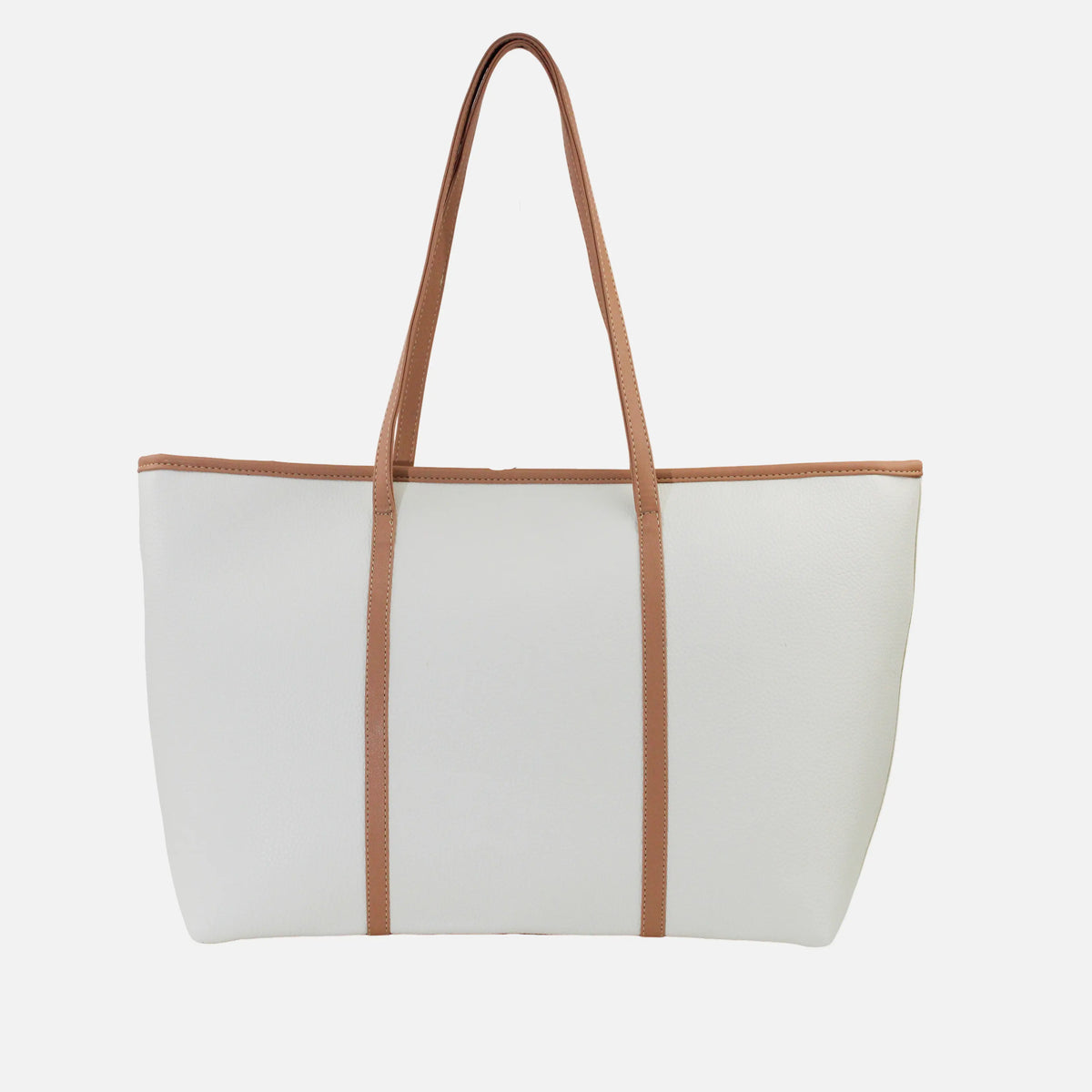 Cartera antonina   de sintético para mujer - Hueso
