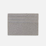 Tarjetero zuzani de cuero para mujer - Gris