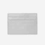 Tarjetero zuzani de cuero para mujer - Plateado