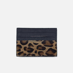 Tarjetero zuzani de cuero para mujer - Cafe