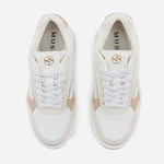 Tenis con plataforma damaris de sintético para mujer - Beige