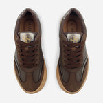 Tenis Sneakers avril de sintético para mujer - Café