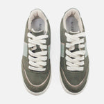 Tenis alice de cuero para mujer - Verde