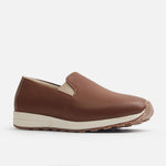 Tenis dalia de cuero para mujer - Brandy