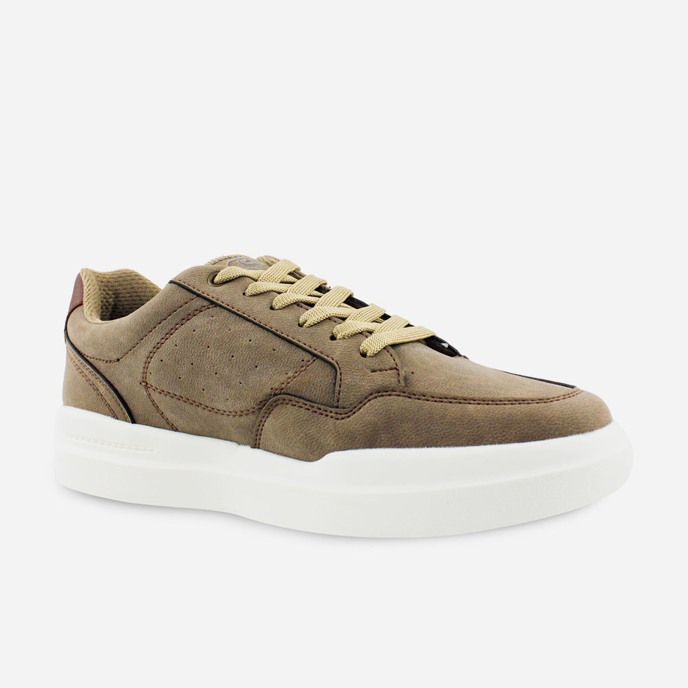 Tenis Sneakers flor   de sintético para hombre - Café