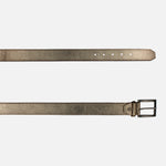 Correa ivana de cuero para mujer - Bronce