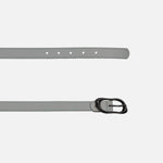 Correa emilia de cuero para mujer - Gris