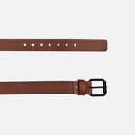 Correa romeo de cuero para hombre - Miel