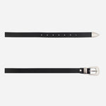 Correa florence de cuero para mujer - Negro