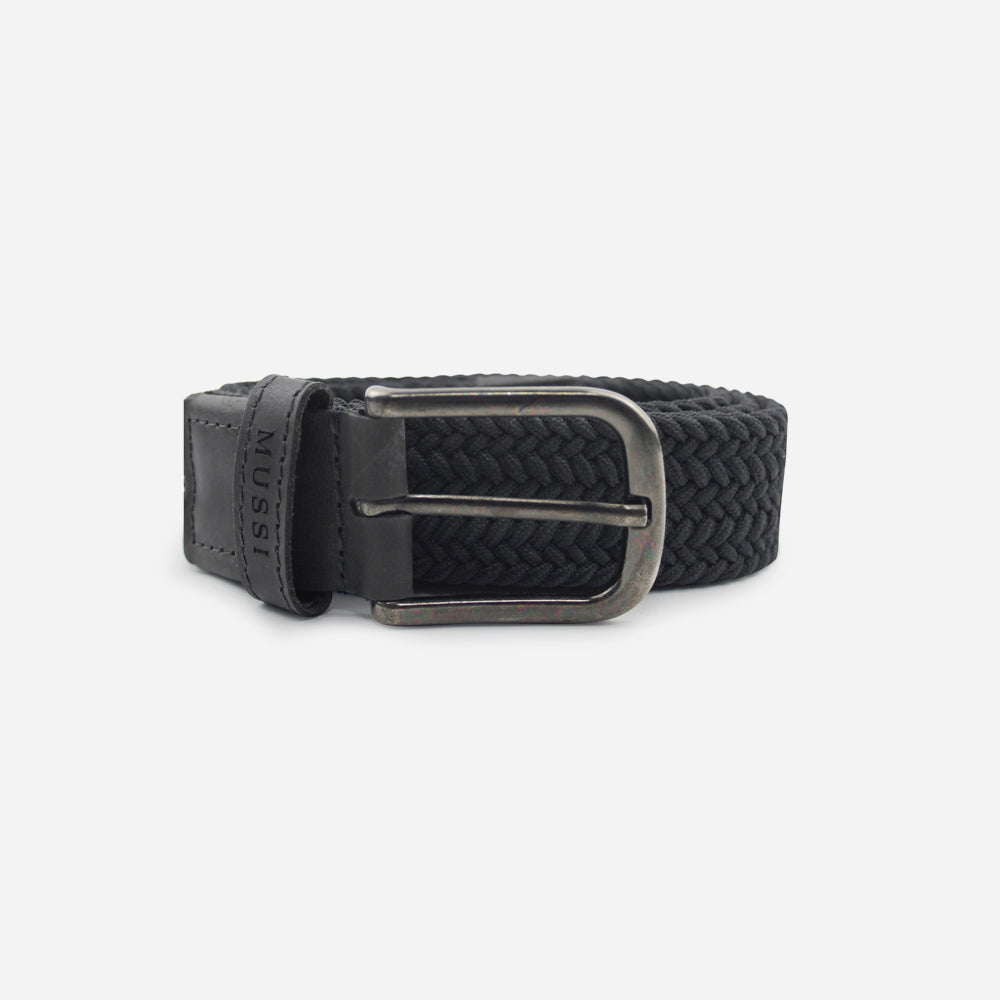 Correa edward de textil para hombre - Negro