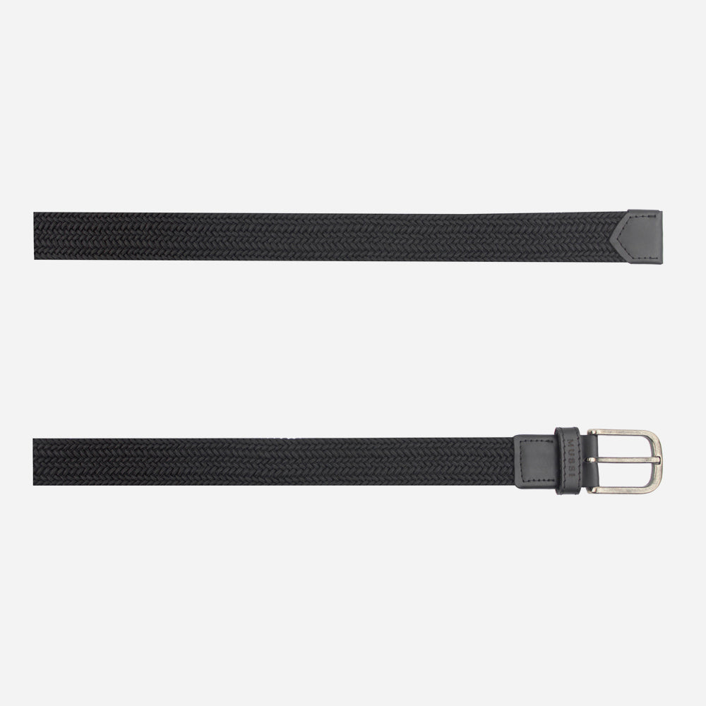 Correa edward de textil para hombre - Negro
