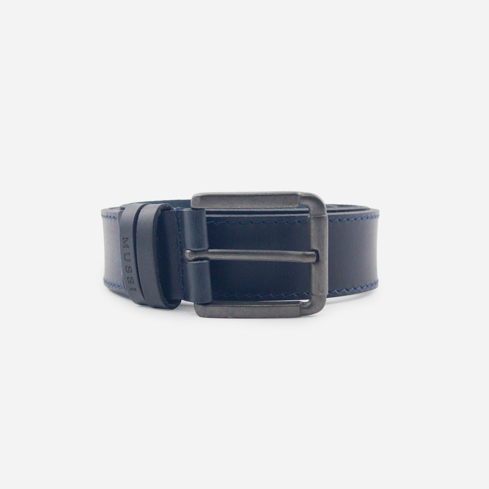 Correa owen de cuero para hombre - Azul