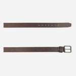 Correa owen de cuero para hombre - Café