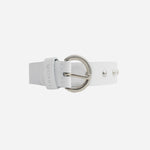 Correa zoe de cuero para mujer - Blanco