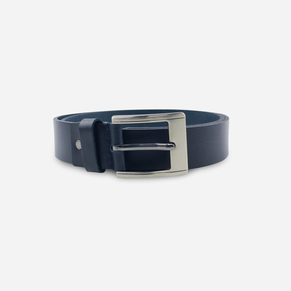 Correa hugo de cuero para hombre - Azul