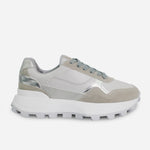 Tenis con plataforma shera de textil para mujer - Gris