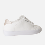 Tenis nina de cuero para mujer - Oro