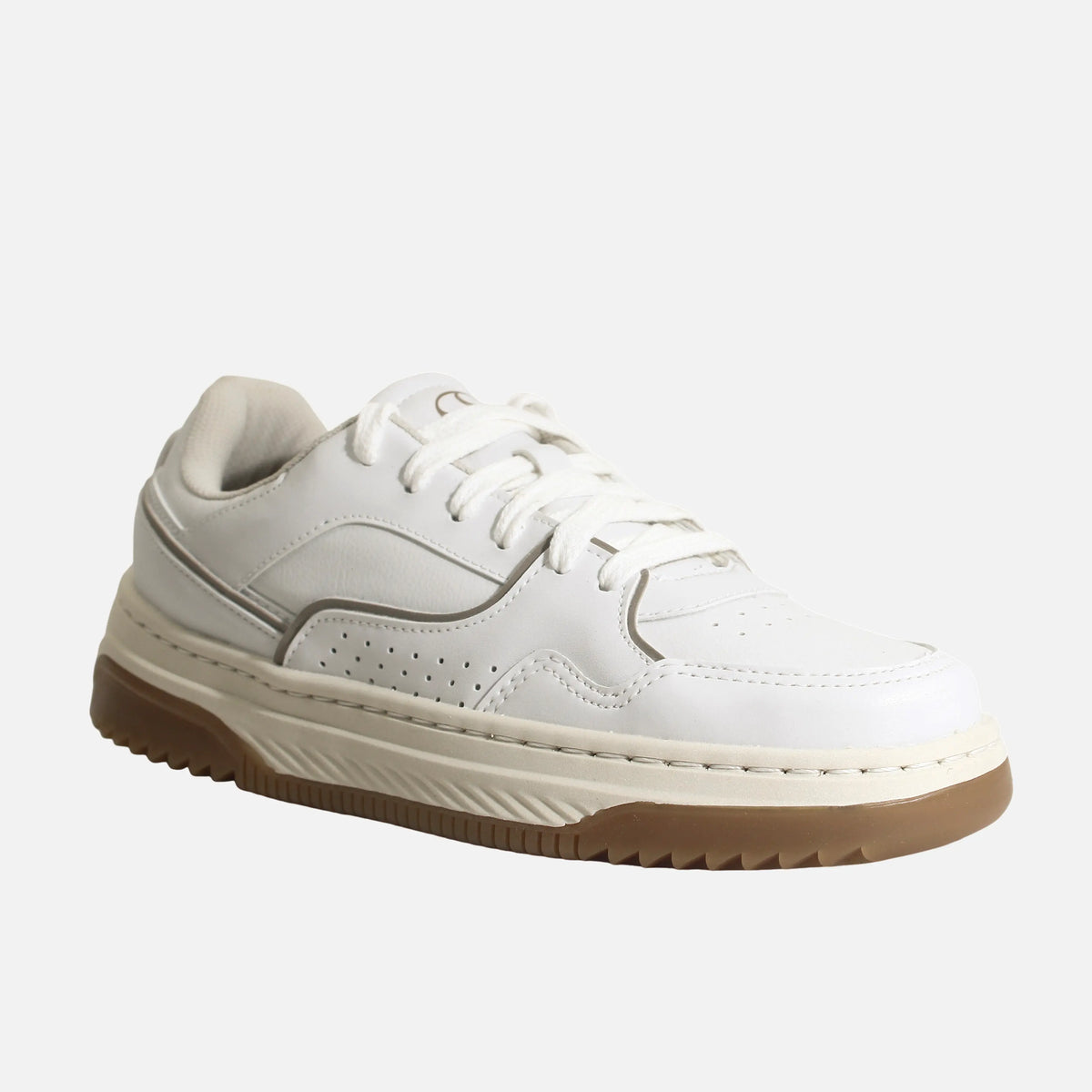 Tenis matteo de sintético para hombre - Blanco