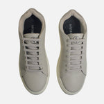 Tenis alessandro de cuero para hombre - Gris