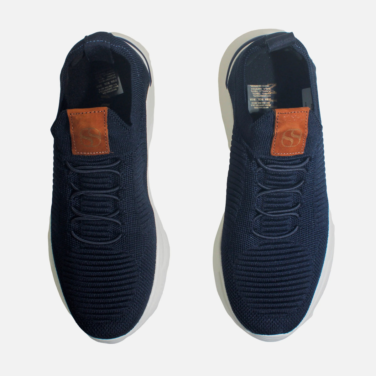 Tenis vittorio de textil para hombre - Azul