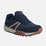 Tenis enzo de sintético para hombre - Azul