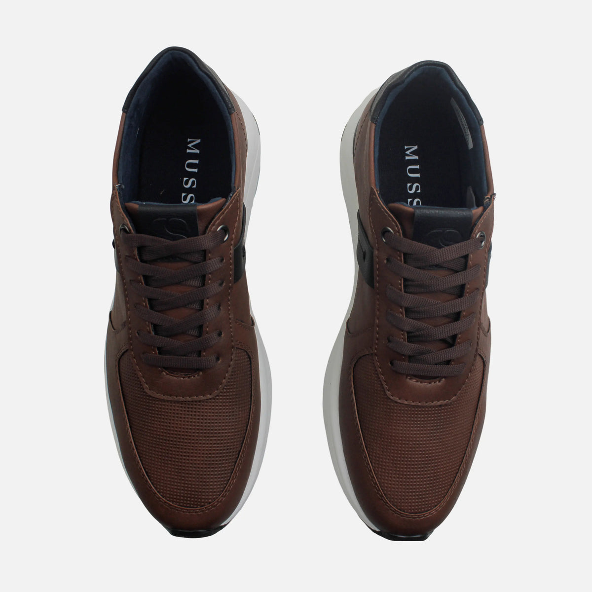 Tenis con plataforma ribot de sintético para hombre - Miel