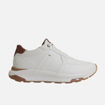 Tenis con plataforma ribot de sintético para hombre - Hueso