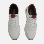 Tenis con plataforma ribot de sintético para hombre - Hueso