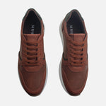 Tenis con plataforma hector de sintético para hombre - Miel