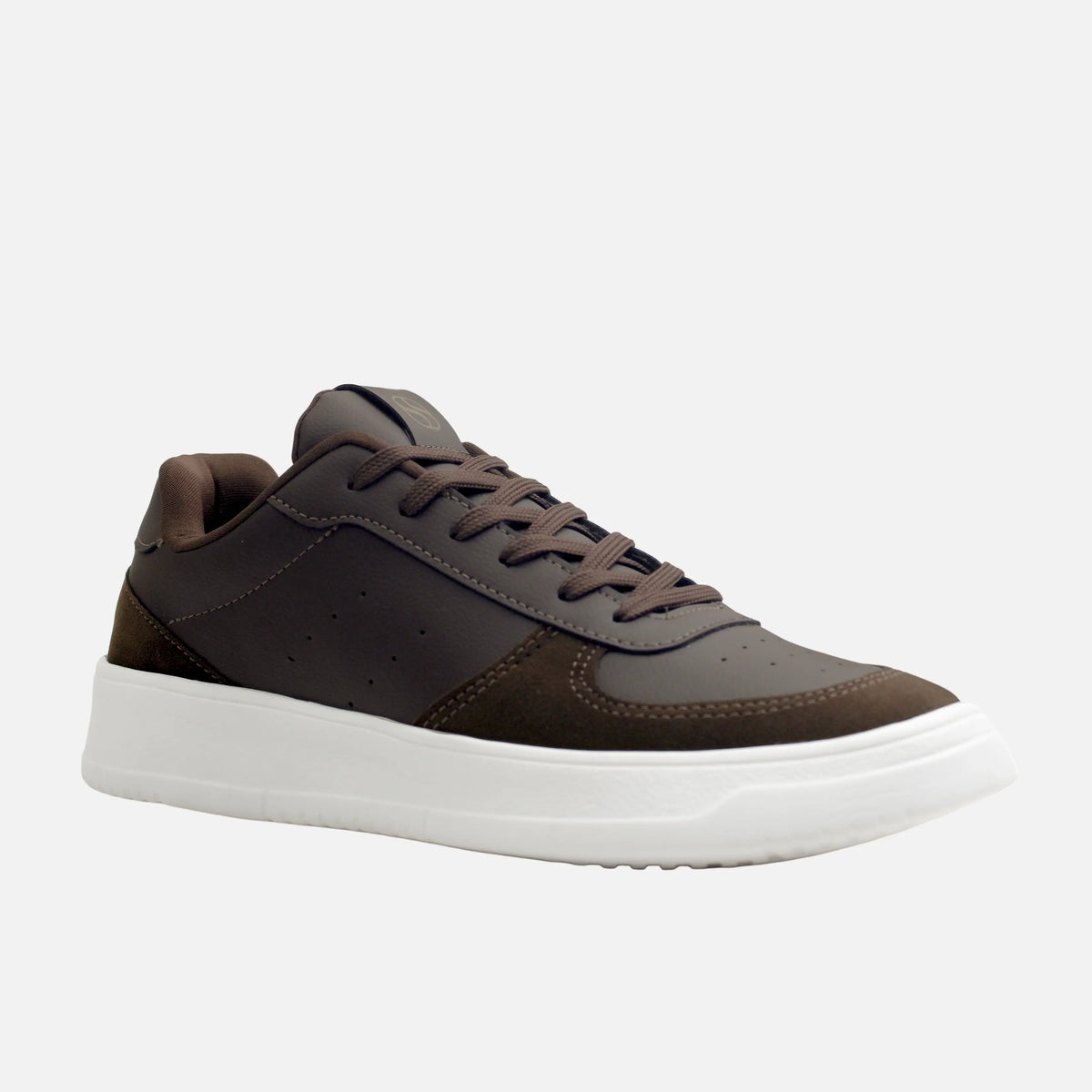 Tenis franco de textil para hombre - Café