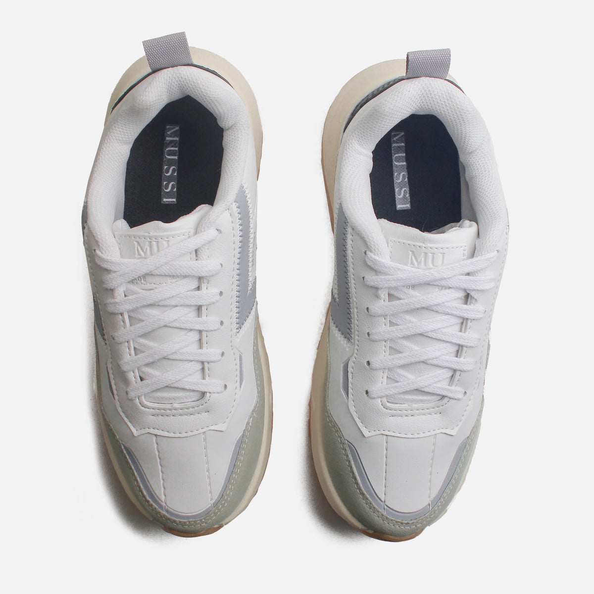 Tenis max de sintético para hombre - Gris