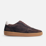 Tenis yanel de cuero para hombre - Café