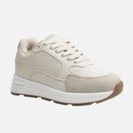 Tenis merlina de sintético para mujer - Beige