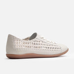 Tenis samara de sintético para mujer - Hueso