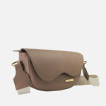 Bolso manos libres azucena    de sintético para mujer - Taupe