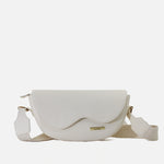 Bolso manos libres azucena    de sintético para mujer - Hueso