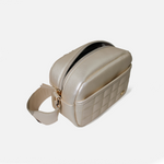 Bolso manos libres madison de sintético para mujer - Oro