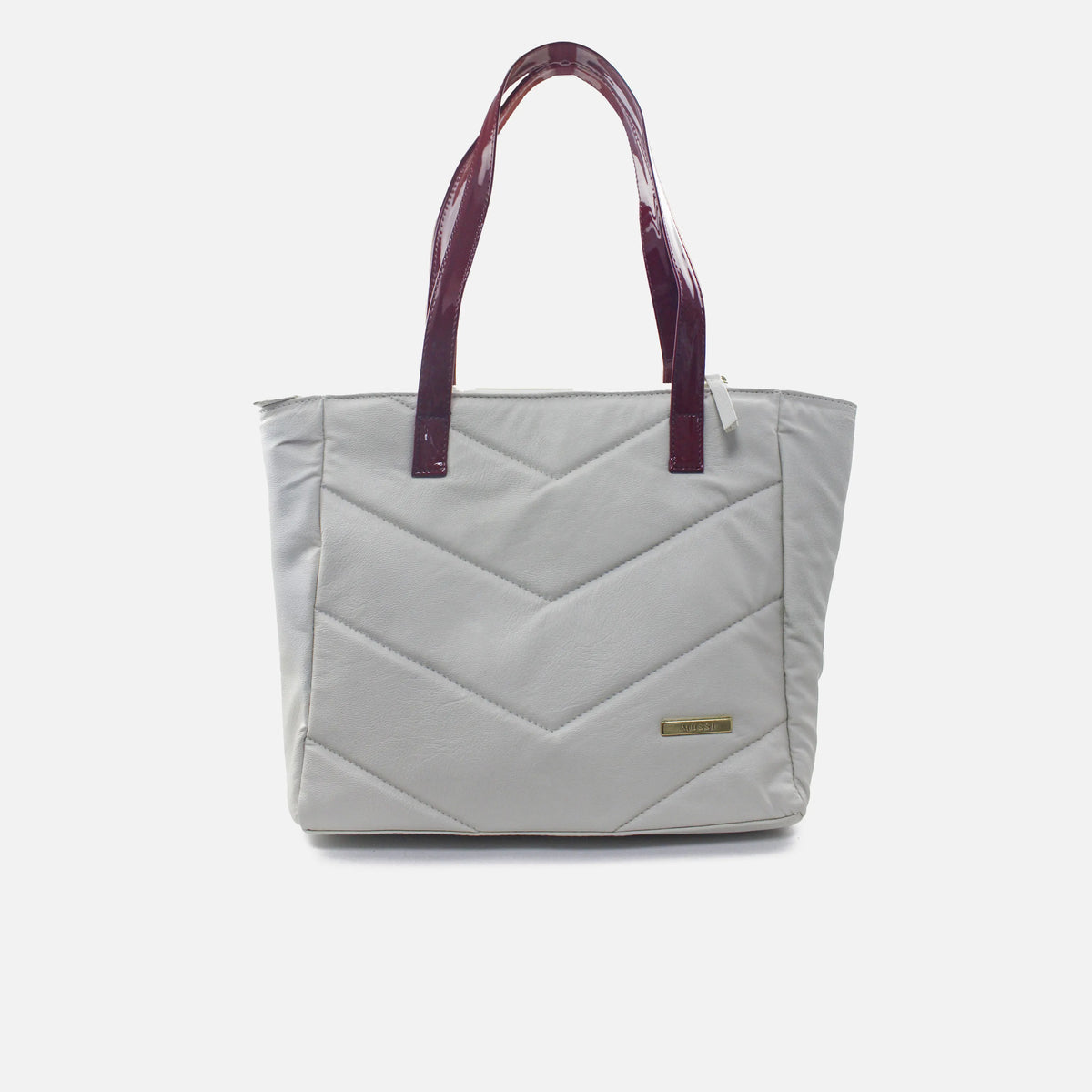 Cartera marena de sintético para mujer - Hueso