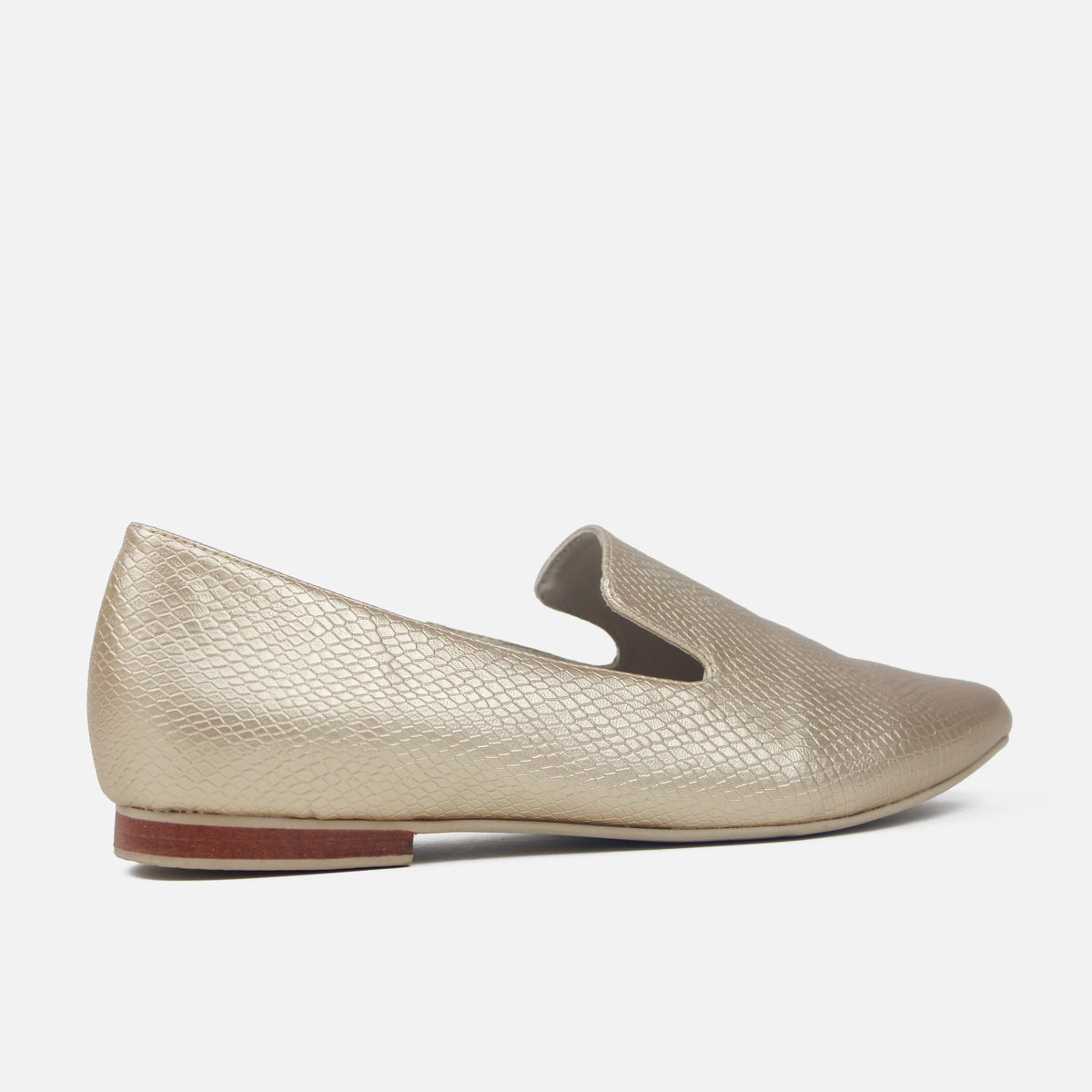 Mocasin sleeper animith de sintético para mujer - Oro